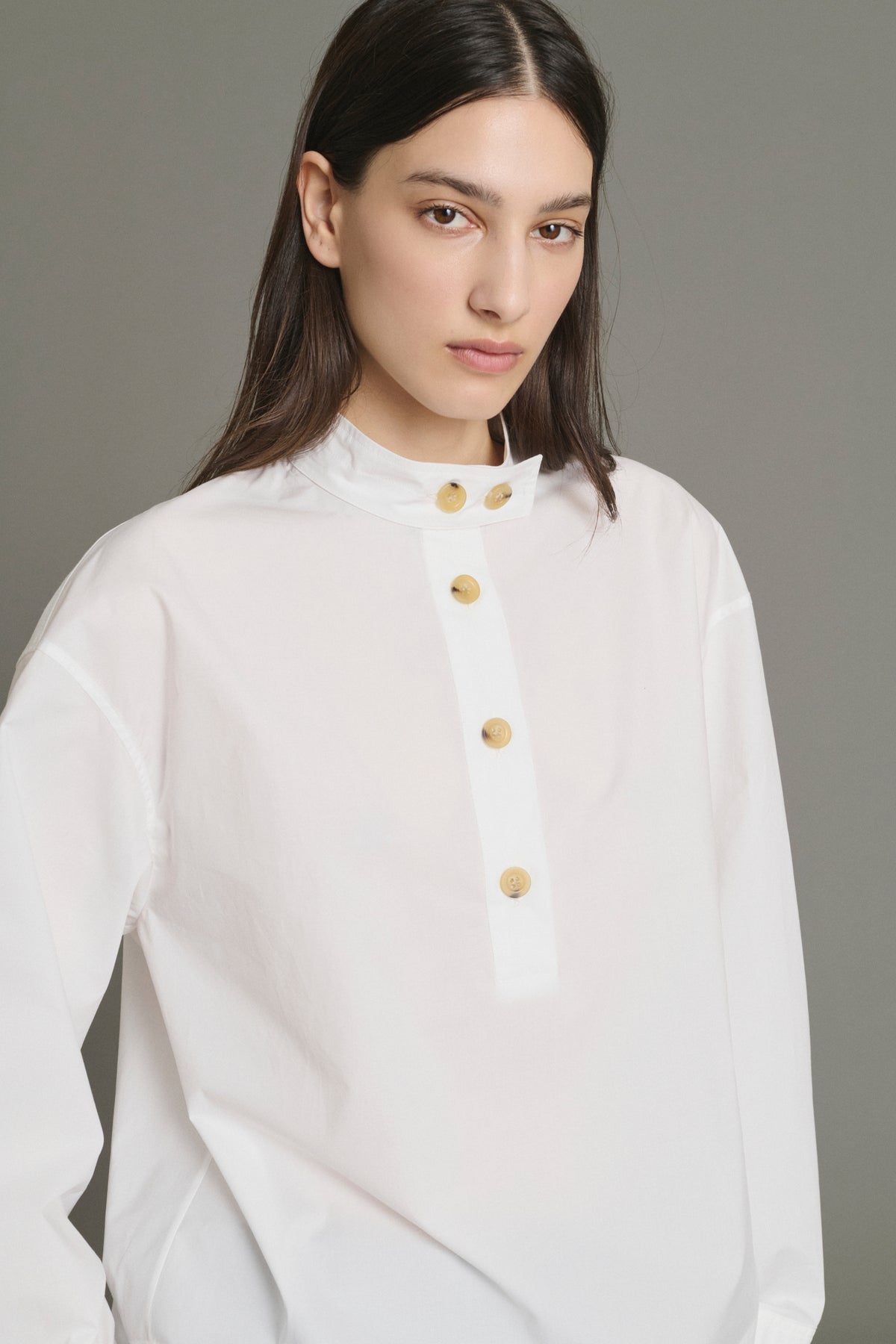 Blouse Lizzie - Blanc Cassé - Coton - Femme vue 5