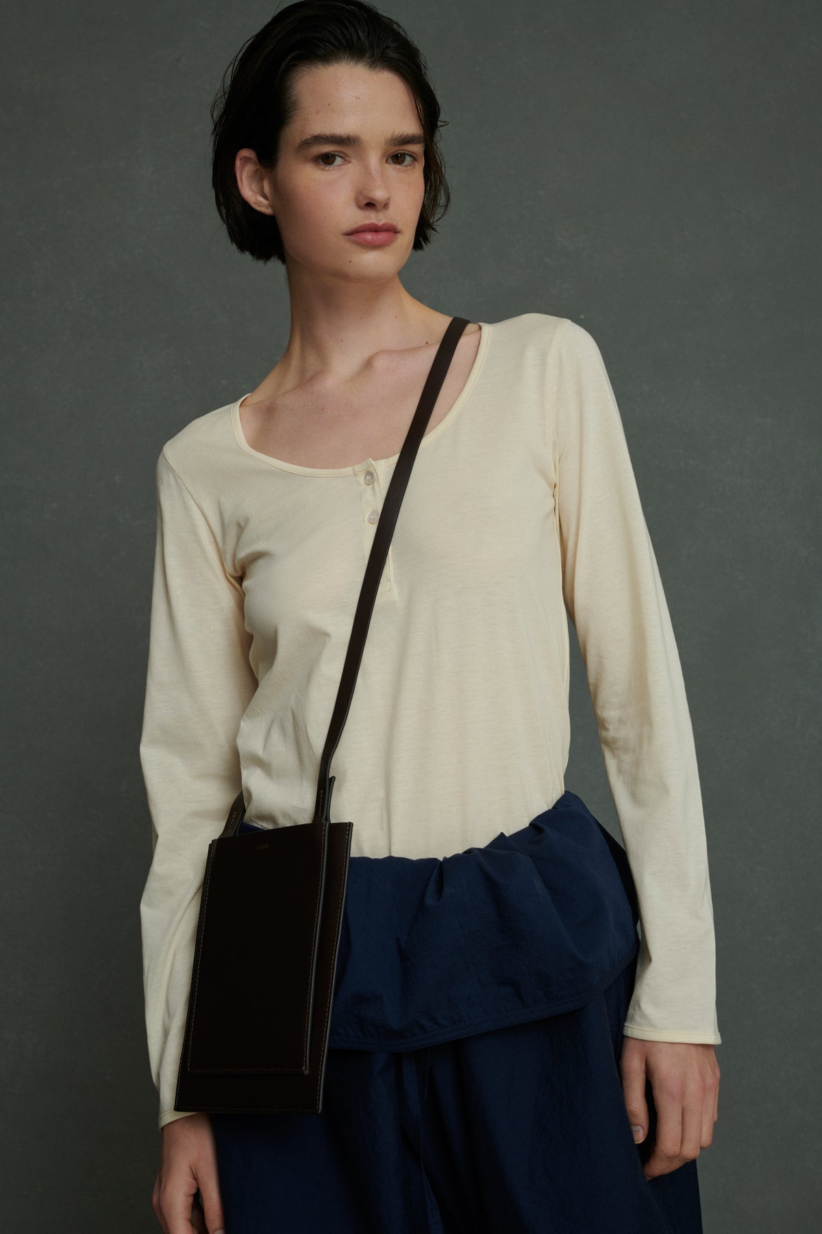 Tee-Shirt Aurelia - Écru - Coton - Femme vue 1
