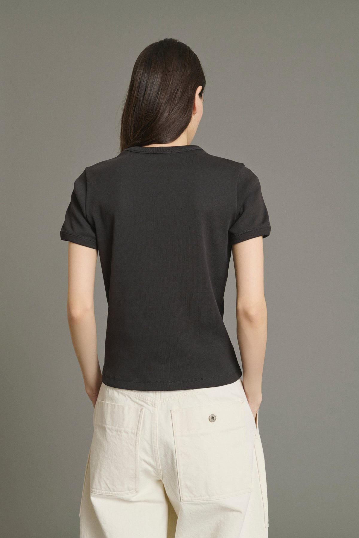 Tee-Shirt Aristide - Charbon - Coton - Femme