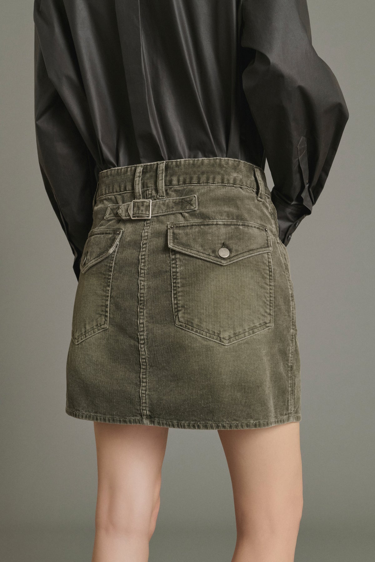 Jupe Lacy - Gris - Coton - Femme