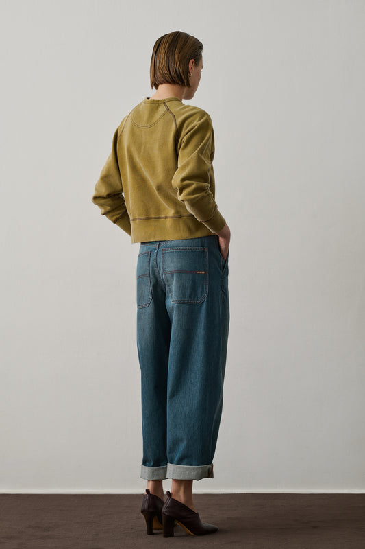 Jeans Gabin - Blue/Green - Women