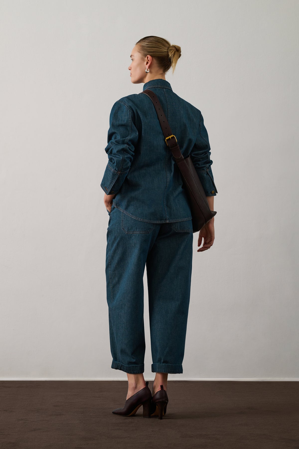 Vaqueros Gabin - Azul/Verde - Mujer vue 5