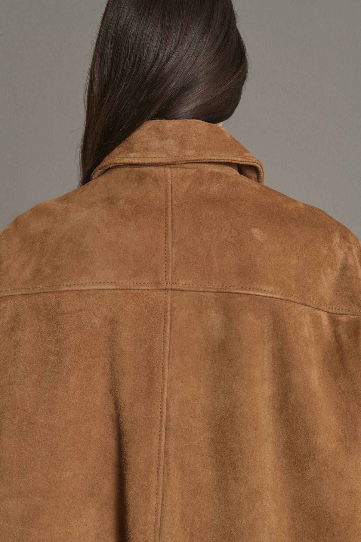 Veste Vincenzo - Naturel Croûte de Cuir Femme - Soeur