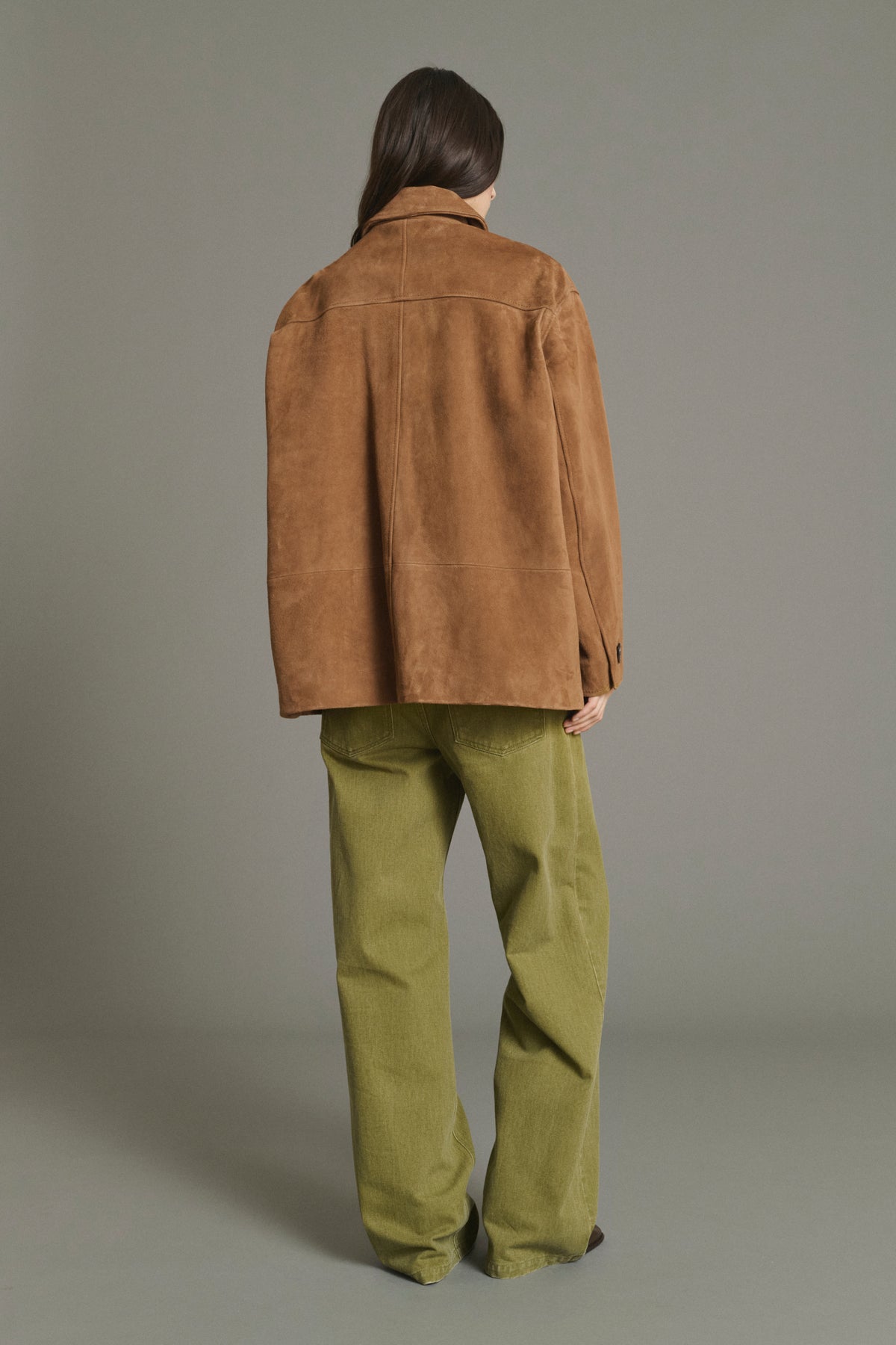 Veste Vincenzo - Naturel Croûte de Cuir Femme - Soeur vue 2