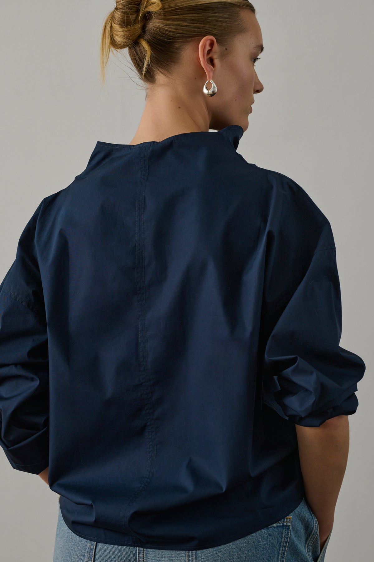 Blouse Fidji - Bleu De Chine - Coton - Femme