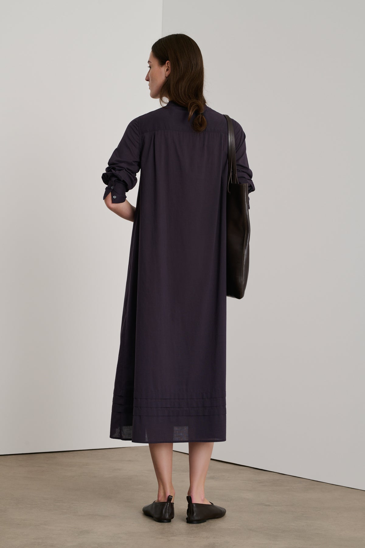 Vestido Denzel - Ciruela - Algodón - Mujer