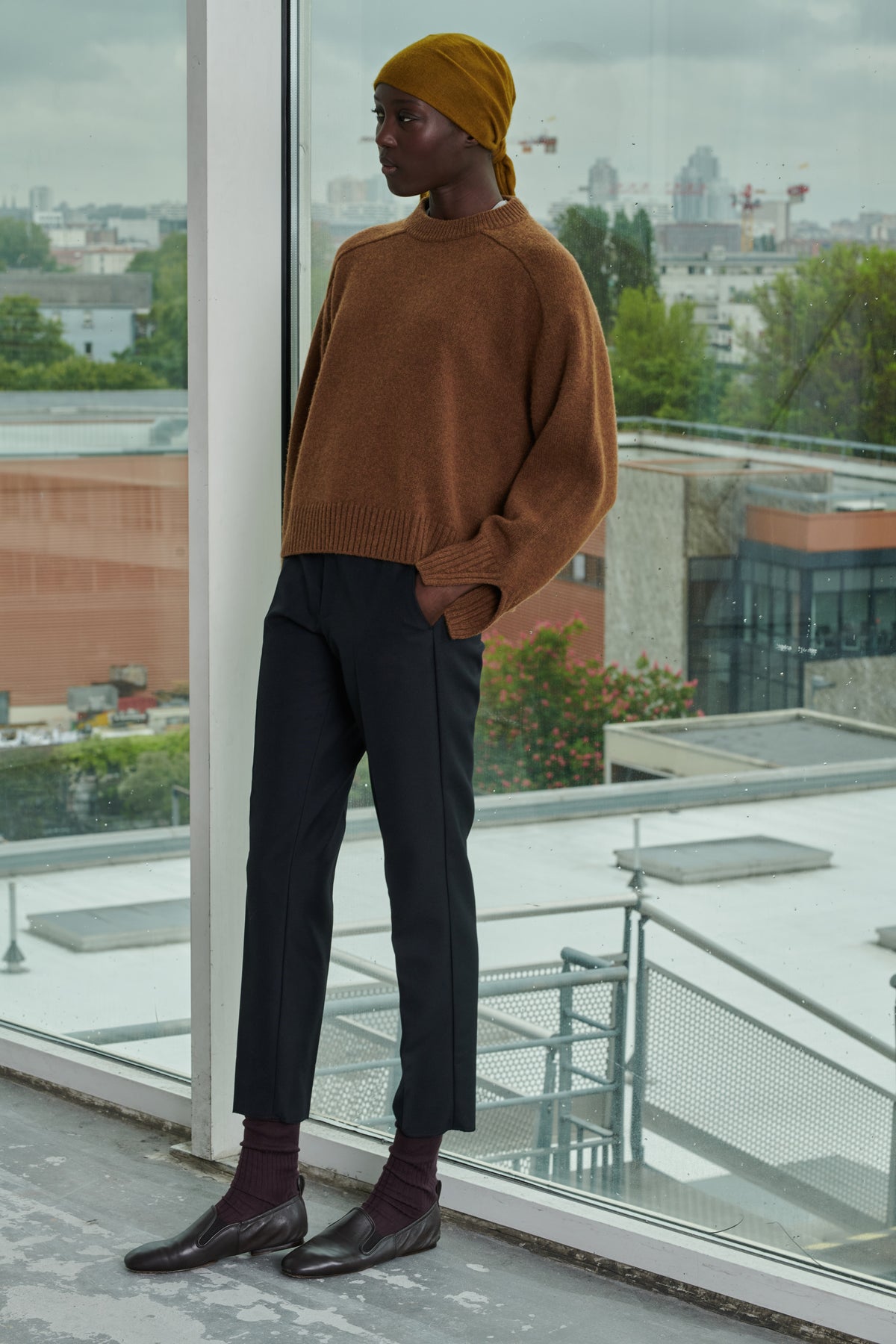 Pantalón Adele - Negro - Lana - Mujer