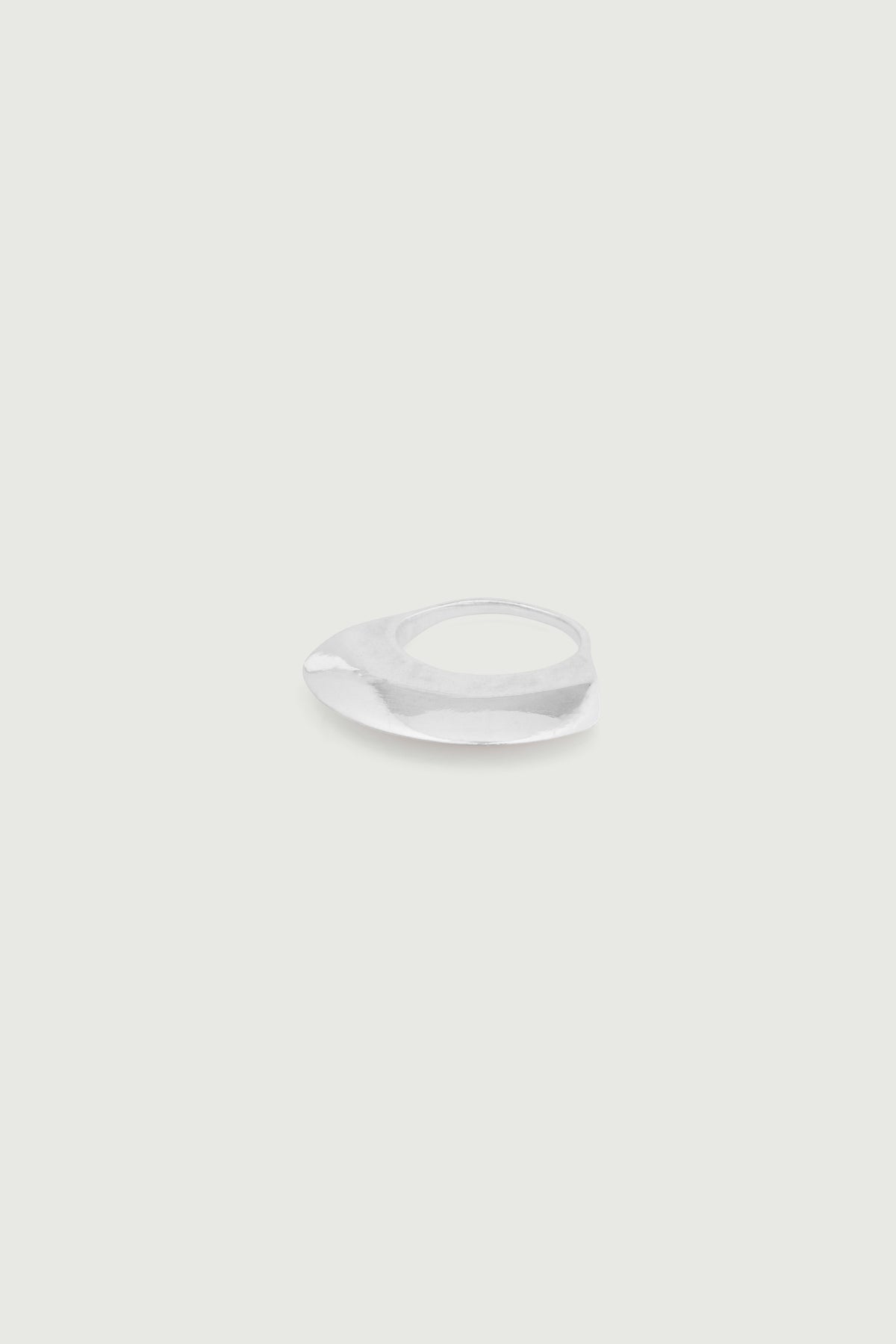 Bague - Argent - Ligne Plate - Femme vue 2