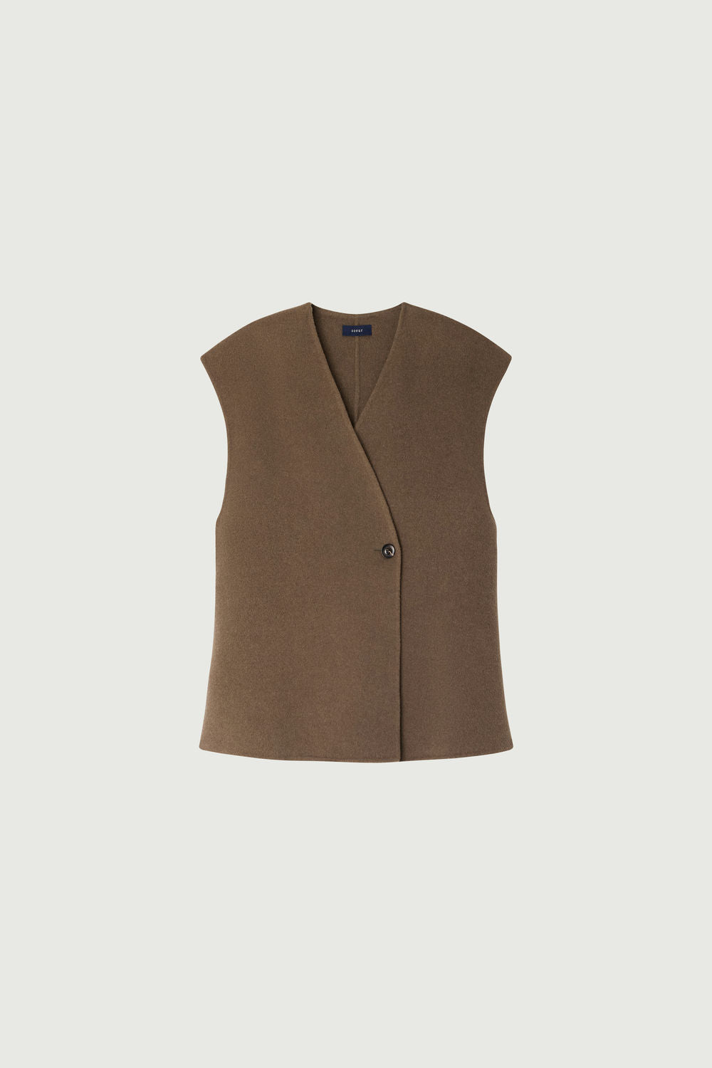 Blouson Evasion - Beige/Gris - Laine - Femme