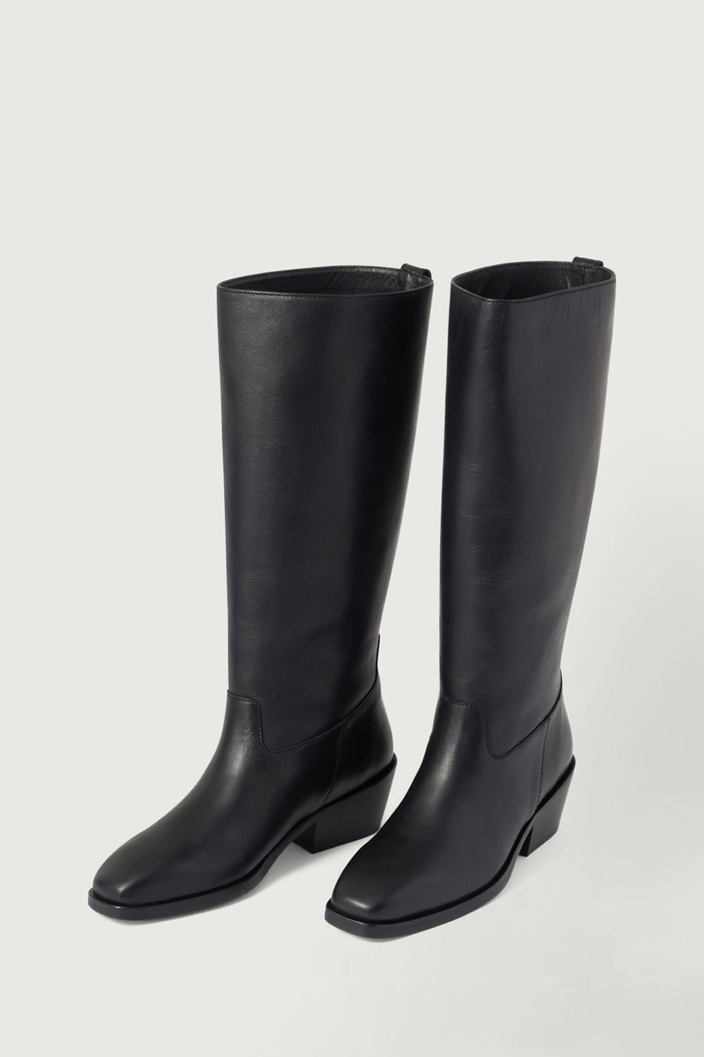 Botas Bergam - Negro - Cuero - Mujer