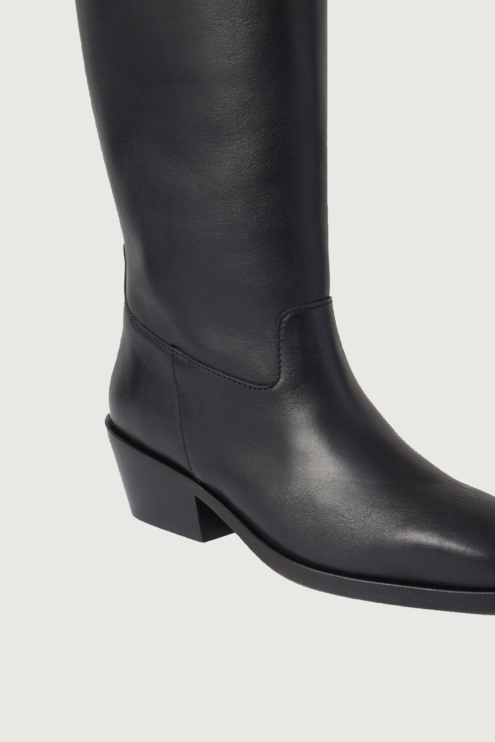 Botas Bergam - Negro - Cuero - Mujer vue 4