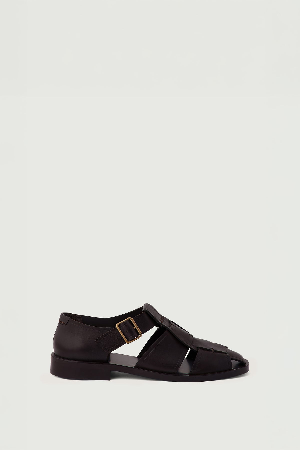 Sandales Velika - Marron - Cuir - Femme vue 1