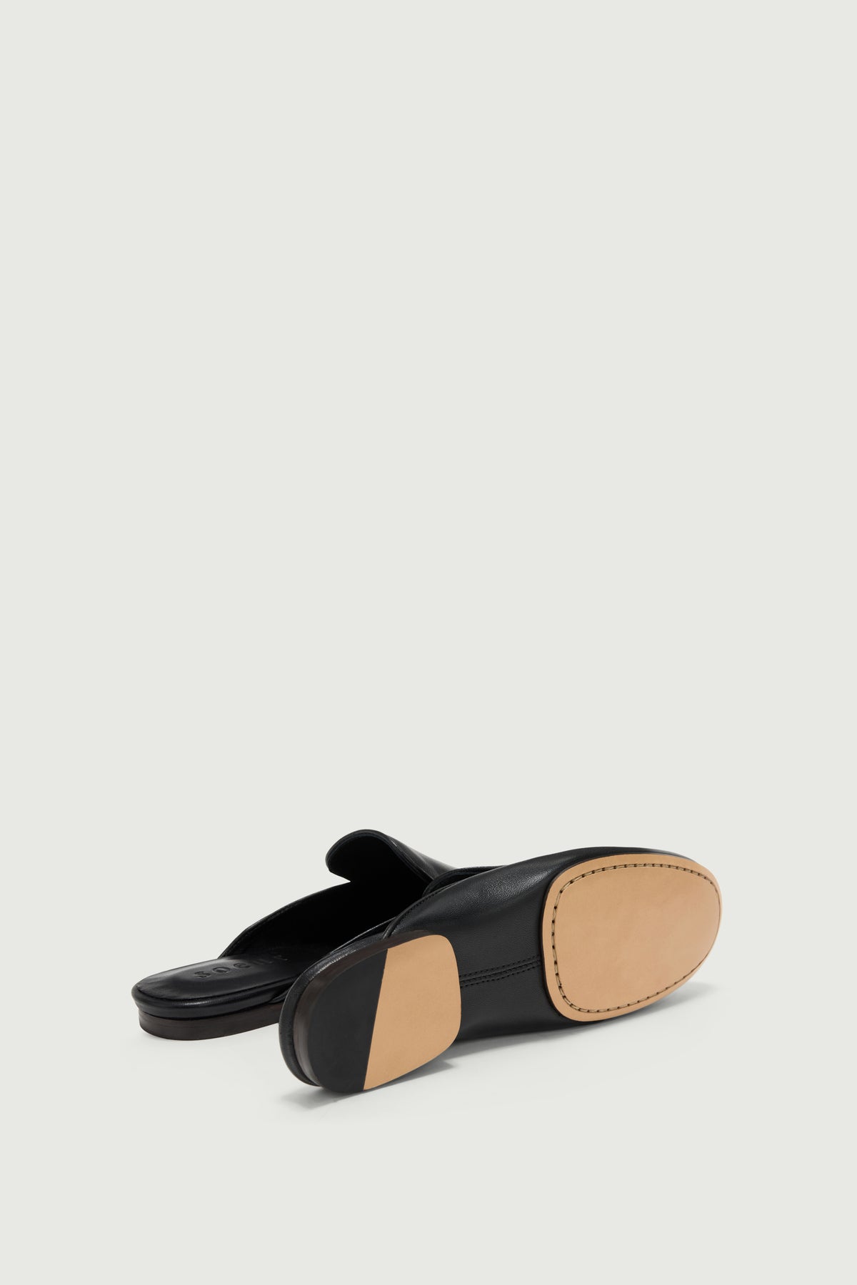 Mules Antonine - Noir - Cuir - Femme vue 5