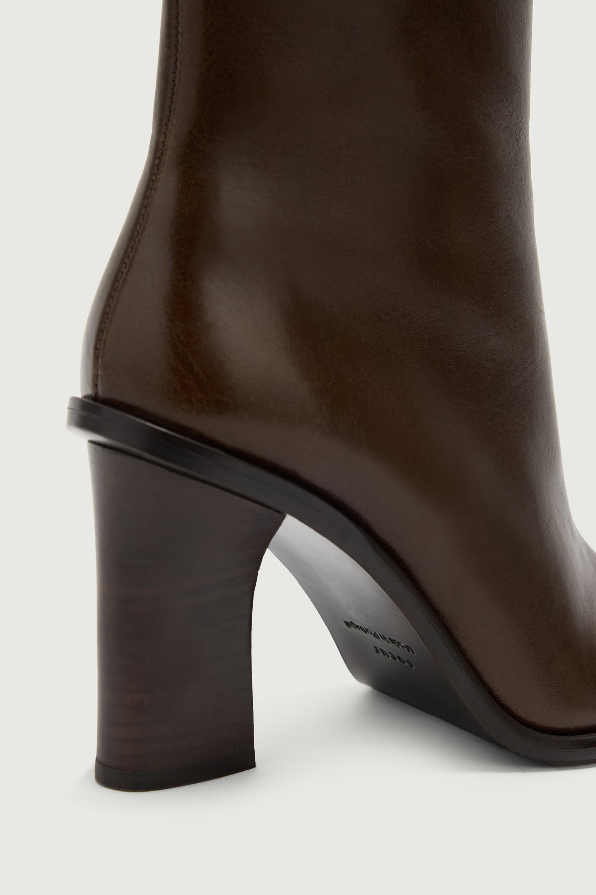 Bottines Lollie - Marron Foncé - Cuir - Femme vue 3