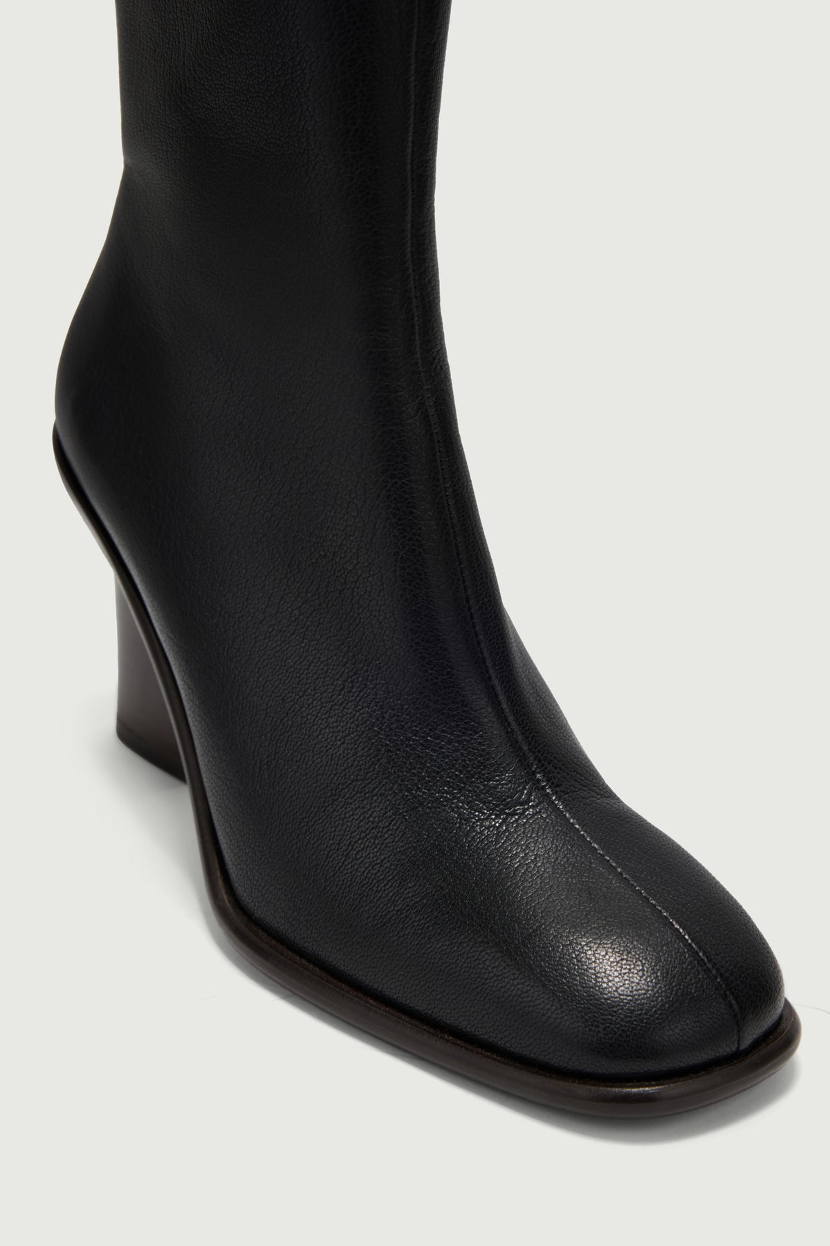 Bottines Lollie - Noir - Cuir - Femme vue 5