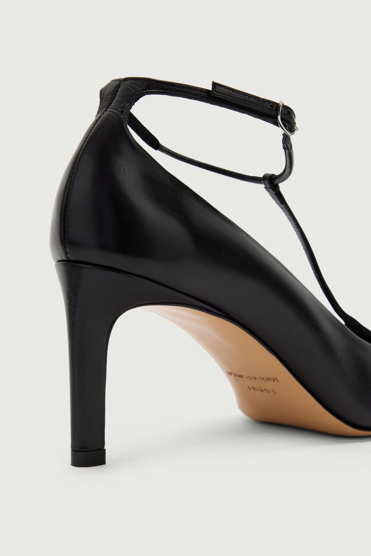 Escarpins Albie - Noir - Cuir - Femme vue 5