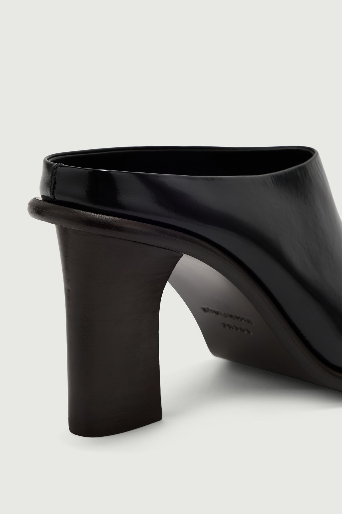 Mules Elba - Noir - Cuir - Femme vue 6