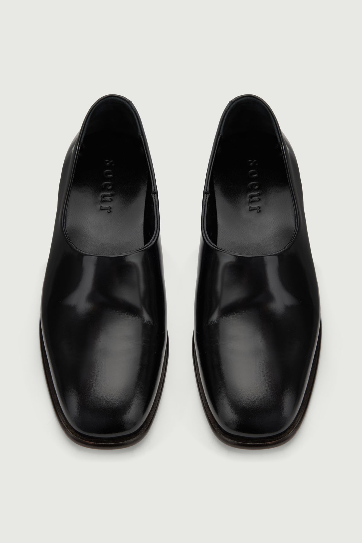 Mocassins Salina - Noir - Cuir - Femme vue 3