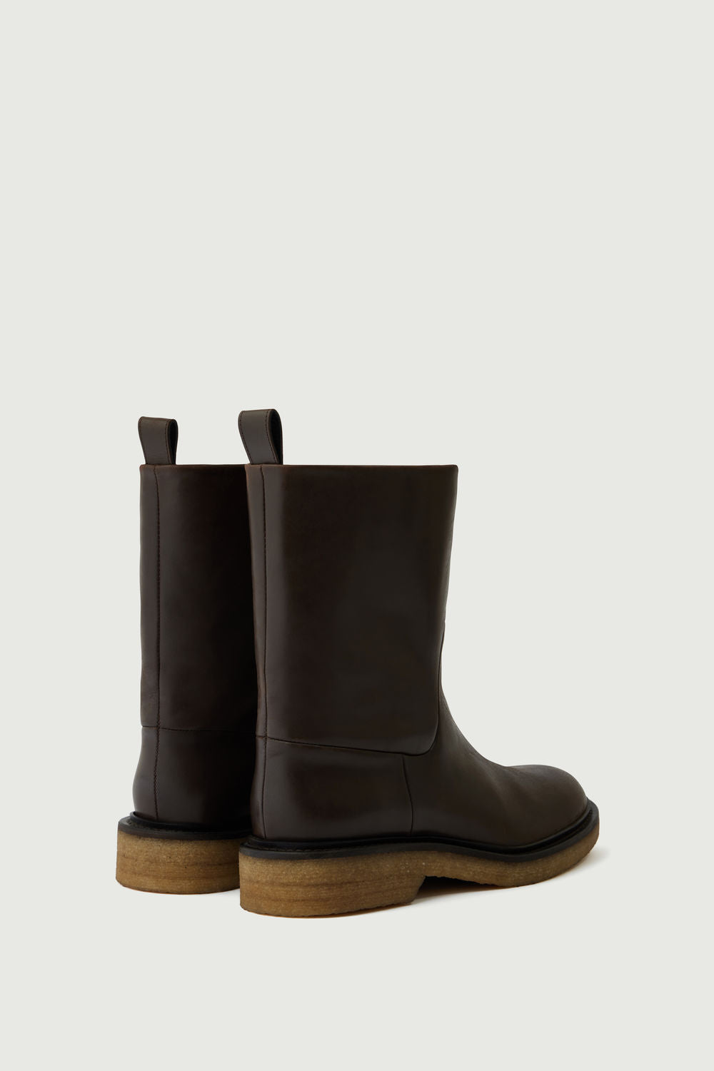 Botines Chuck - Ébano - Cuero - Mujer vue 5