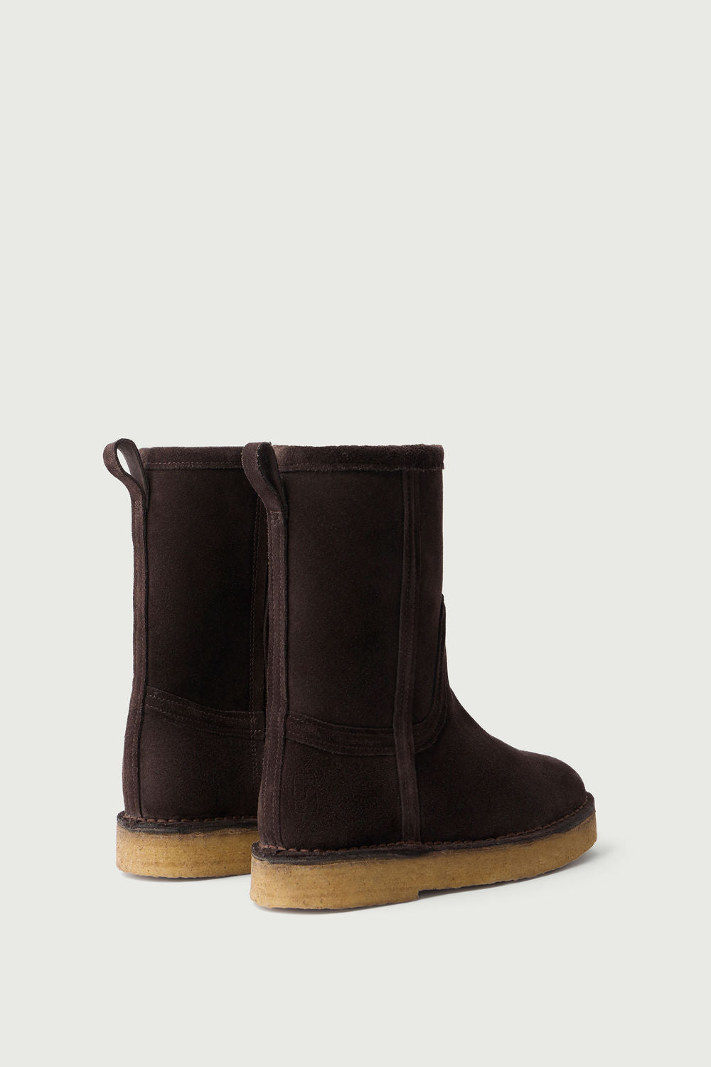 Bottes Texas - Marron Foncé - Cuir - Femme vue 4