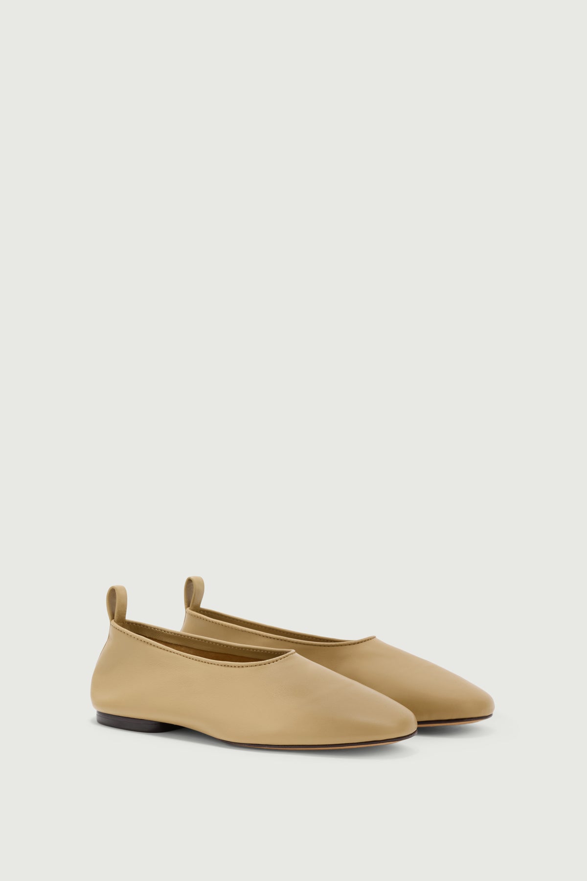 Ballerines Bala - Beige - Cuir - Femme vue 2