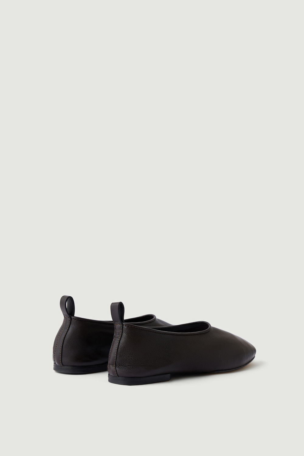 Ballerines Bala - Ébène - Cuir - Femme vue 4