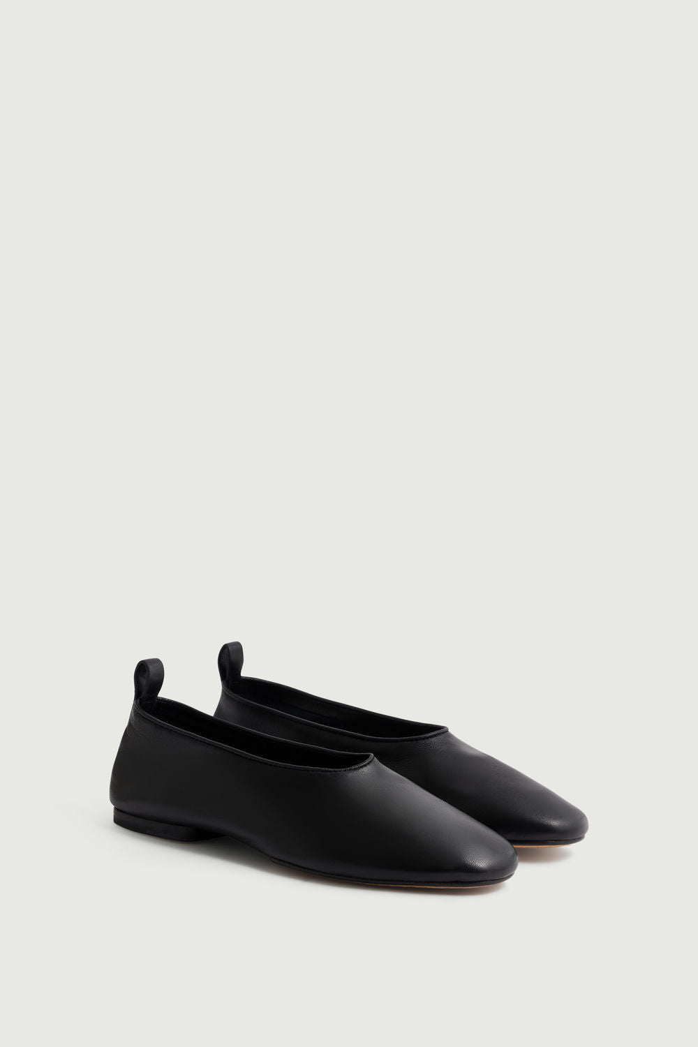 Ballerines Bala - Noir - Cuir - Femme vue 2