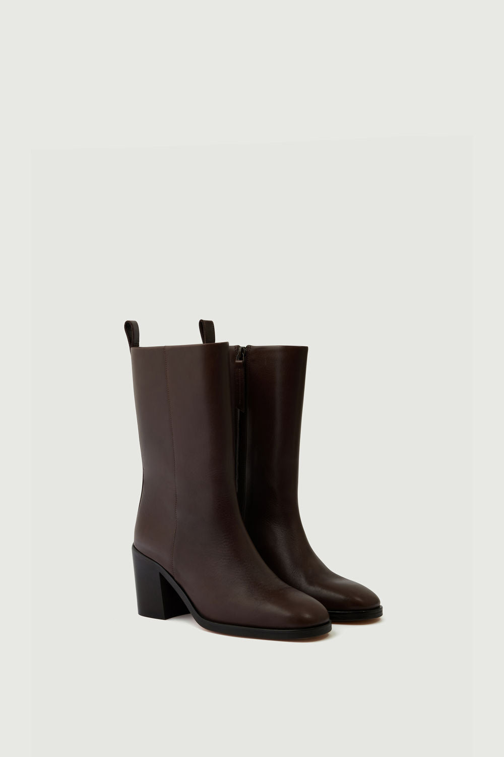 Cara Ankle Boots - Ebony - Leather - Women