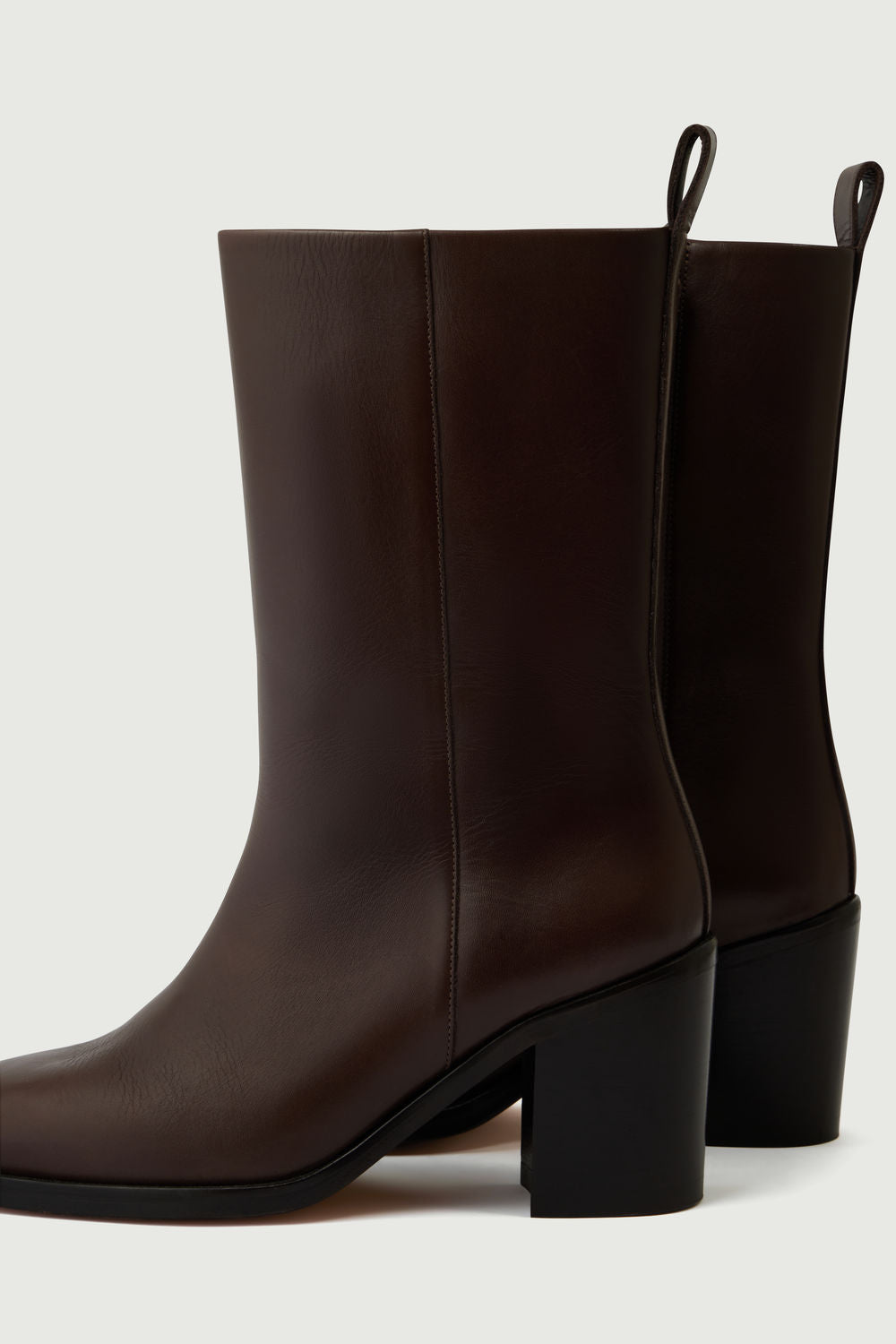 Cara Ankle Boots - Ebony - Leather - Women vue 6