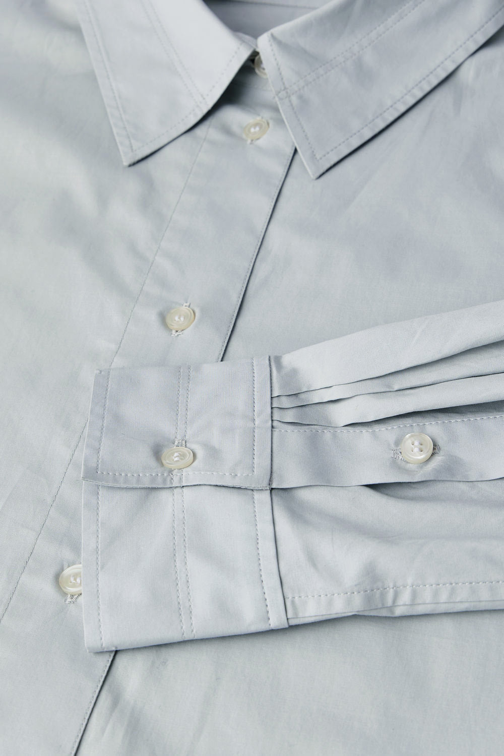 Chemise Grenade - Bleu Ciel - Coton - Femme vue 9