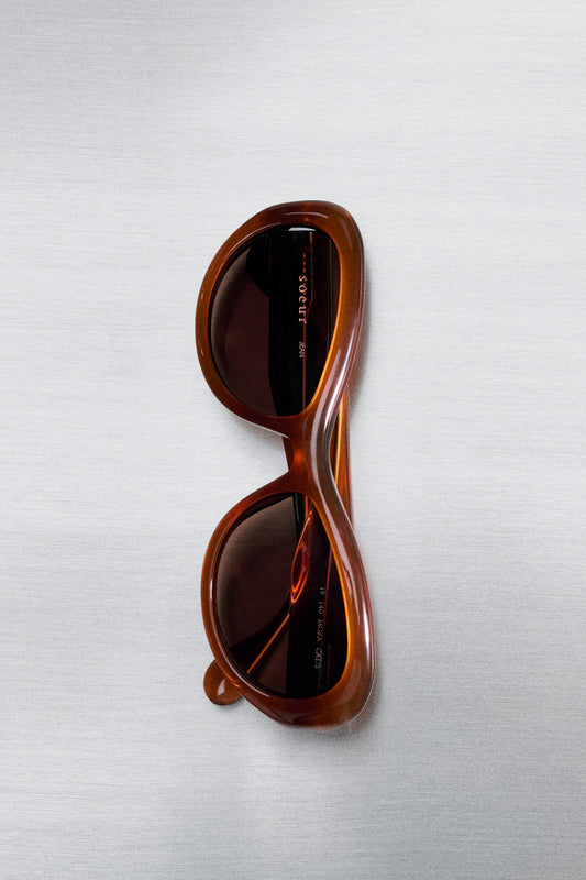 Lunettes de soleil Jean - Caramel - Femme