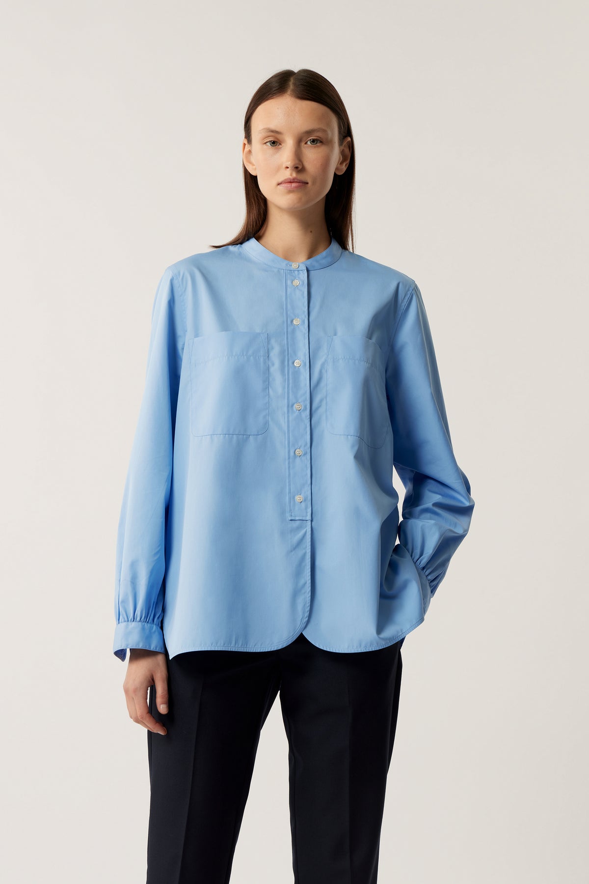 Camisa Laurette - Azul - Algodón - Mujer vue 2