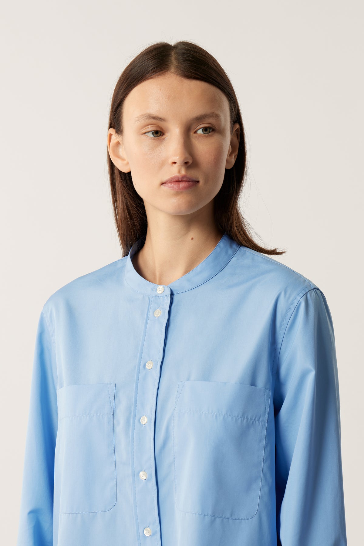 Camisa Laurette - Azul - Algodón - Mujer vue 3