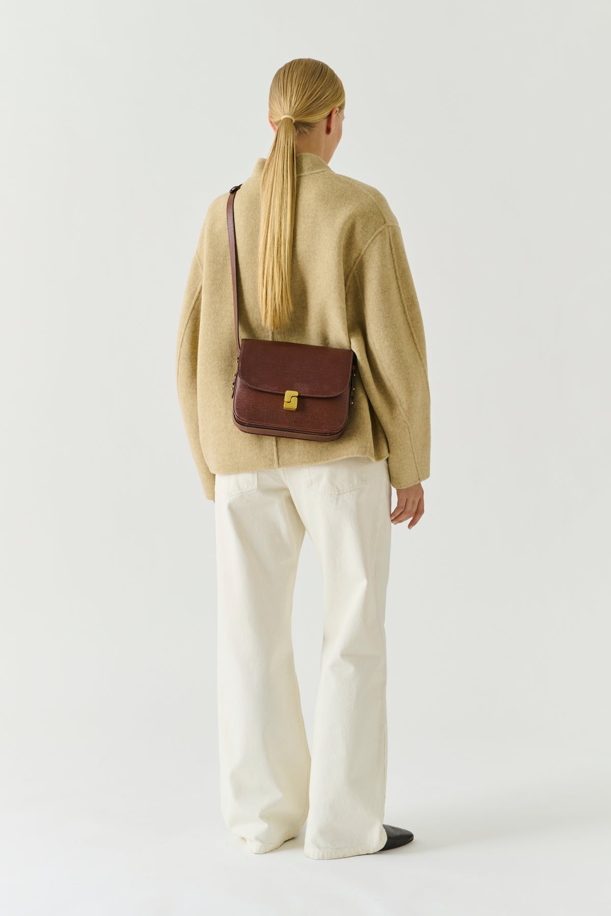Sac Bellissima Maxi - Cognac Cuir - Soeur