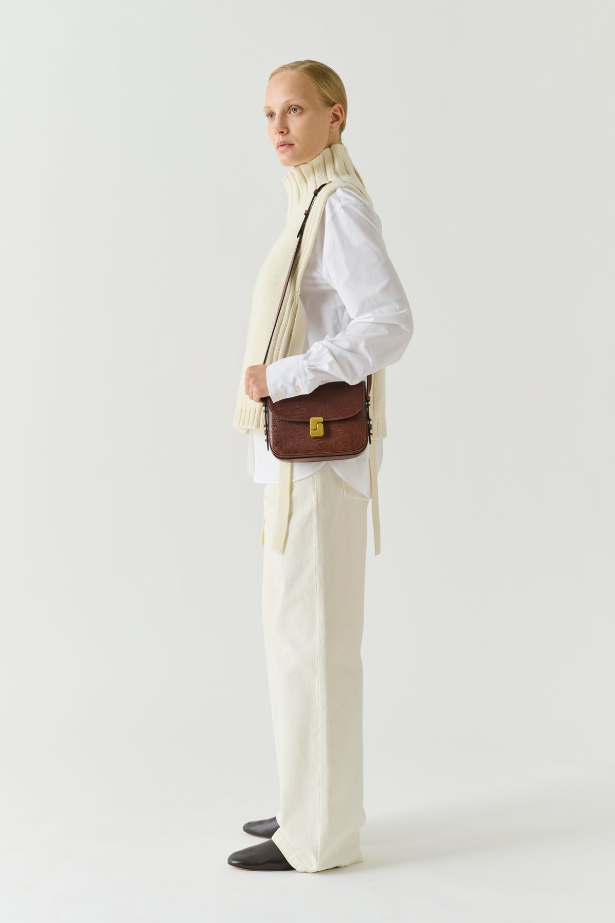 Sac Bellissima Mini - Cognac - Cuir - Femme