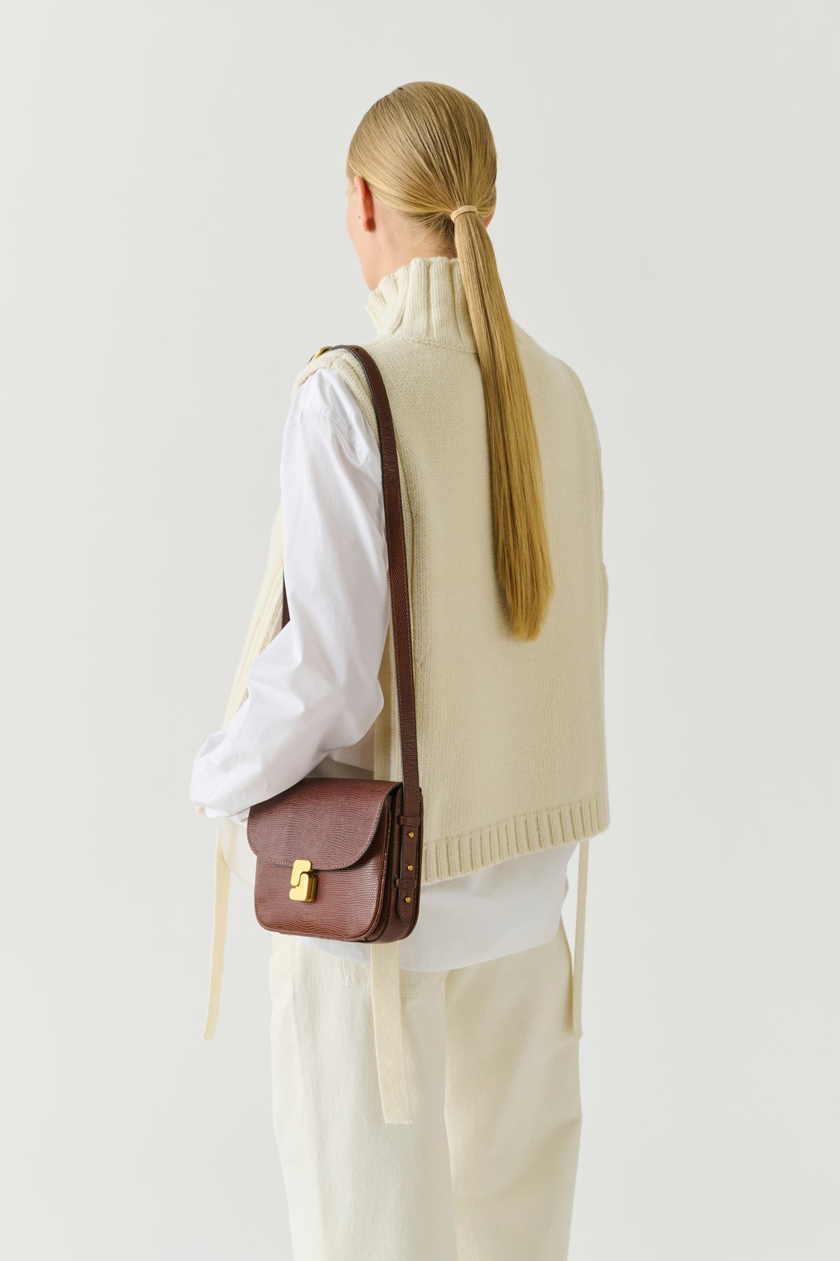 Sac Bellissima Mini - Cognac - Cuir - Femme