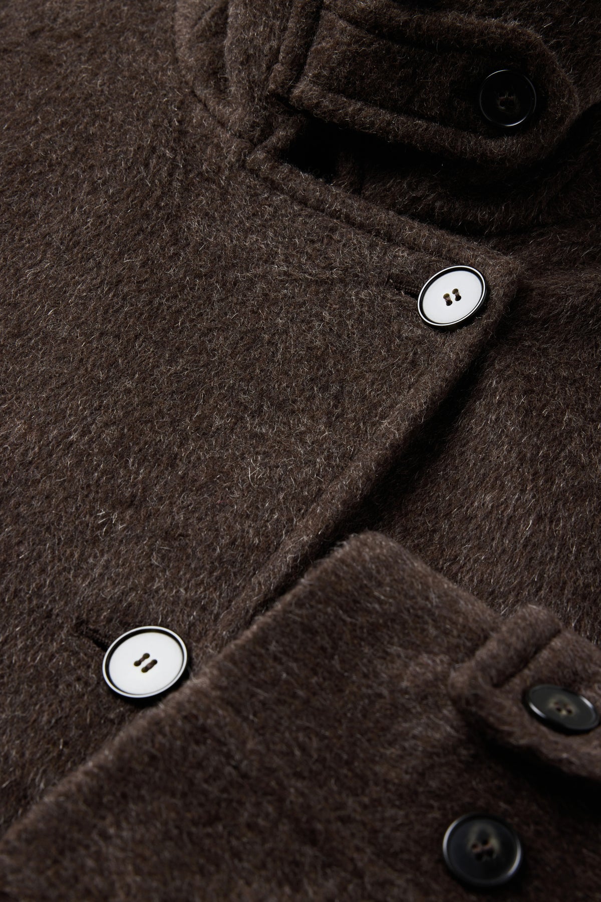 Manteau Jules - Marron - Laine - Femme vue 6
