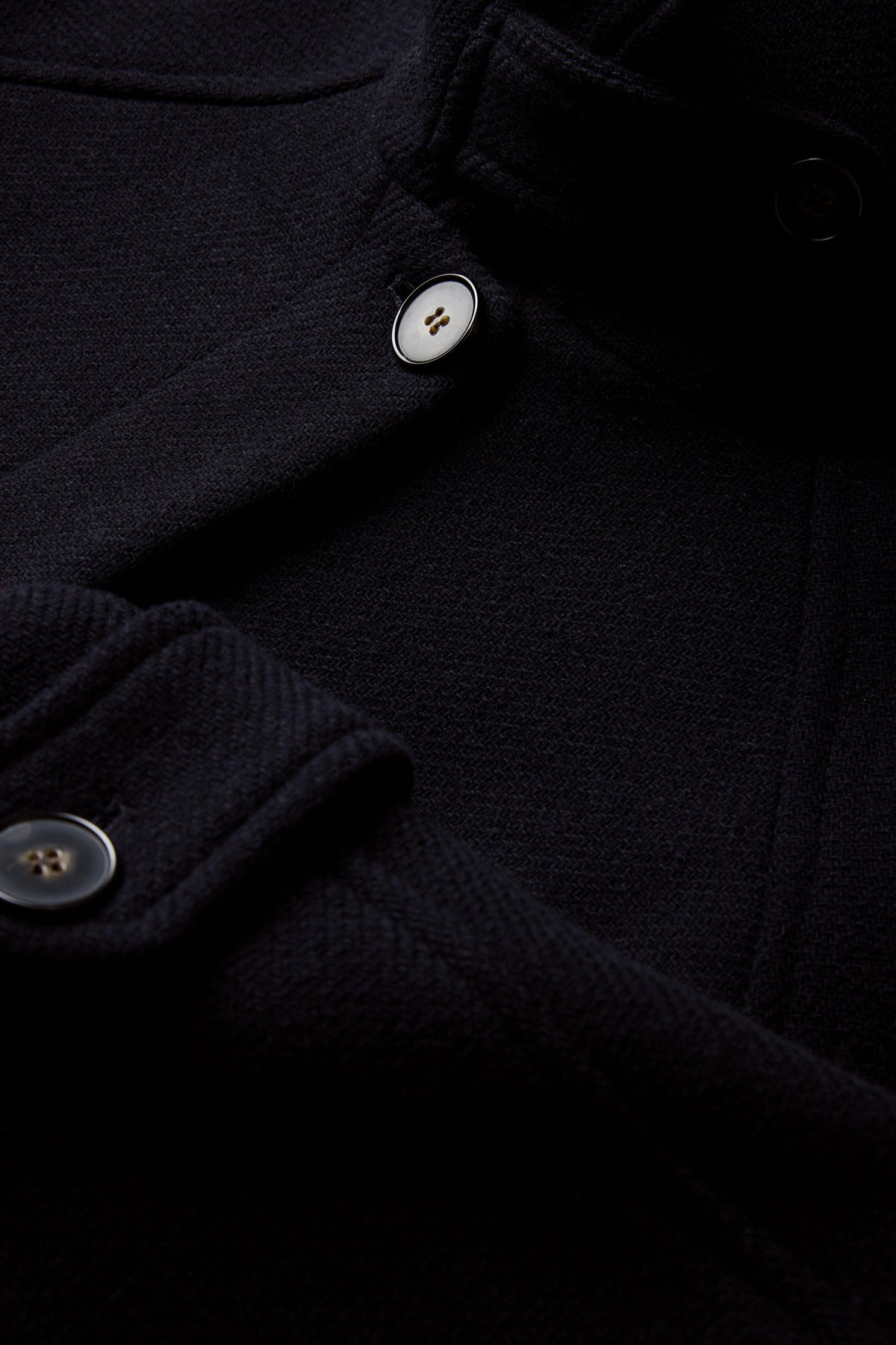 Berlin coat - Navy - Wool - Women