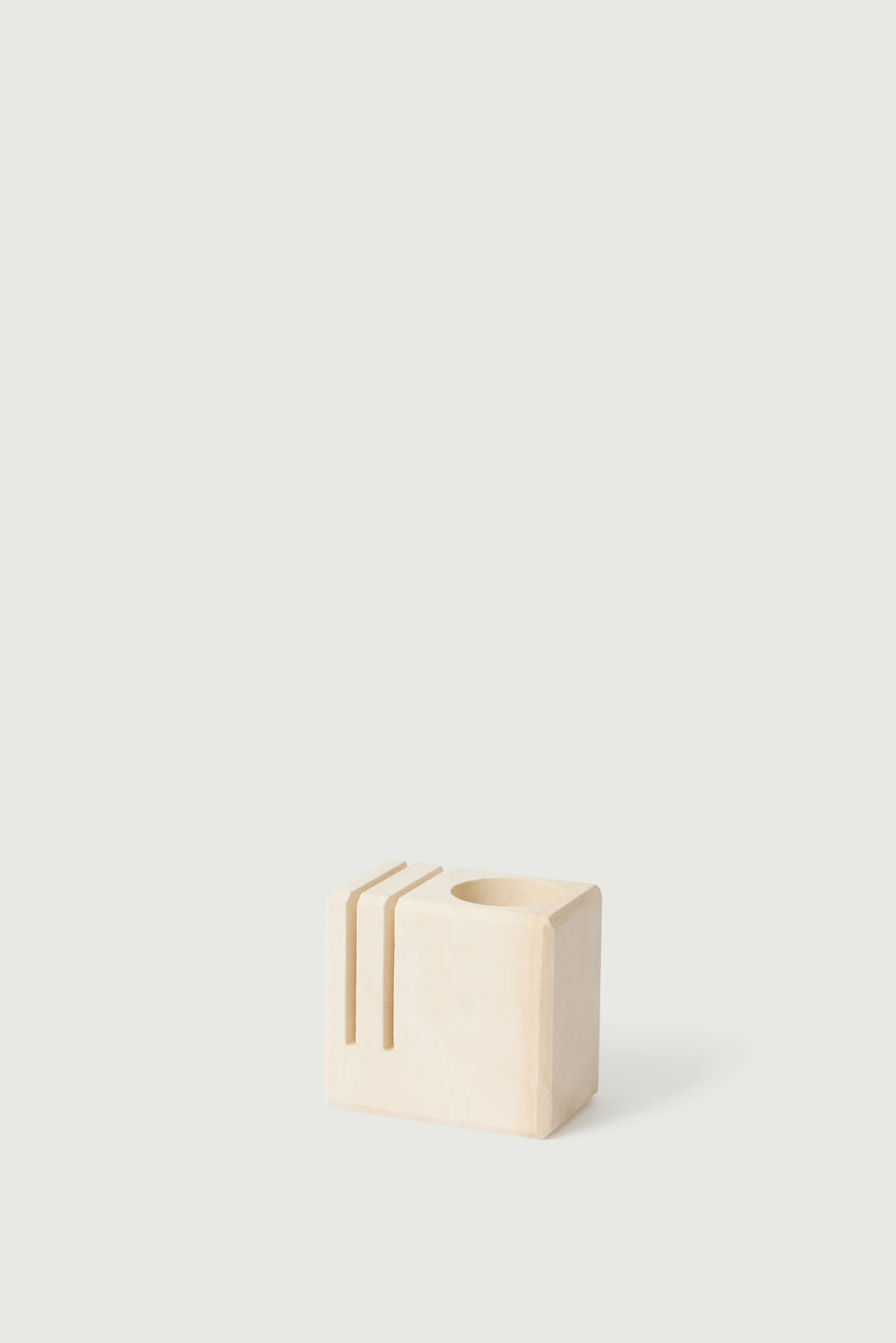 Pen Holder In Travertine