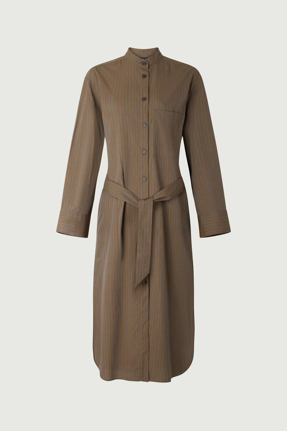 Vestido Akiko - Antracita/Bronce - Algodón - Mujer vue 6