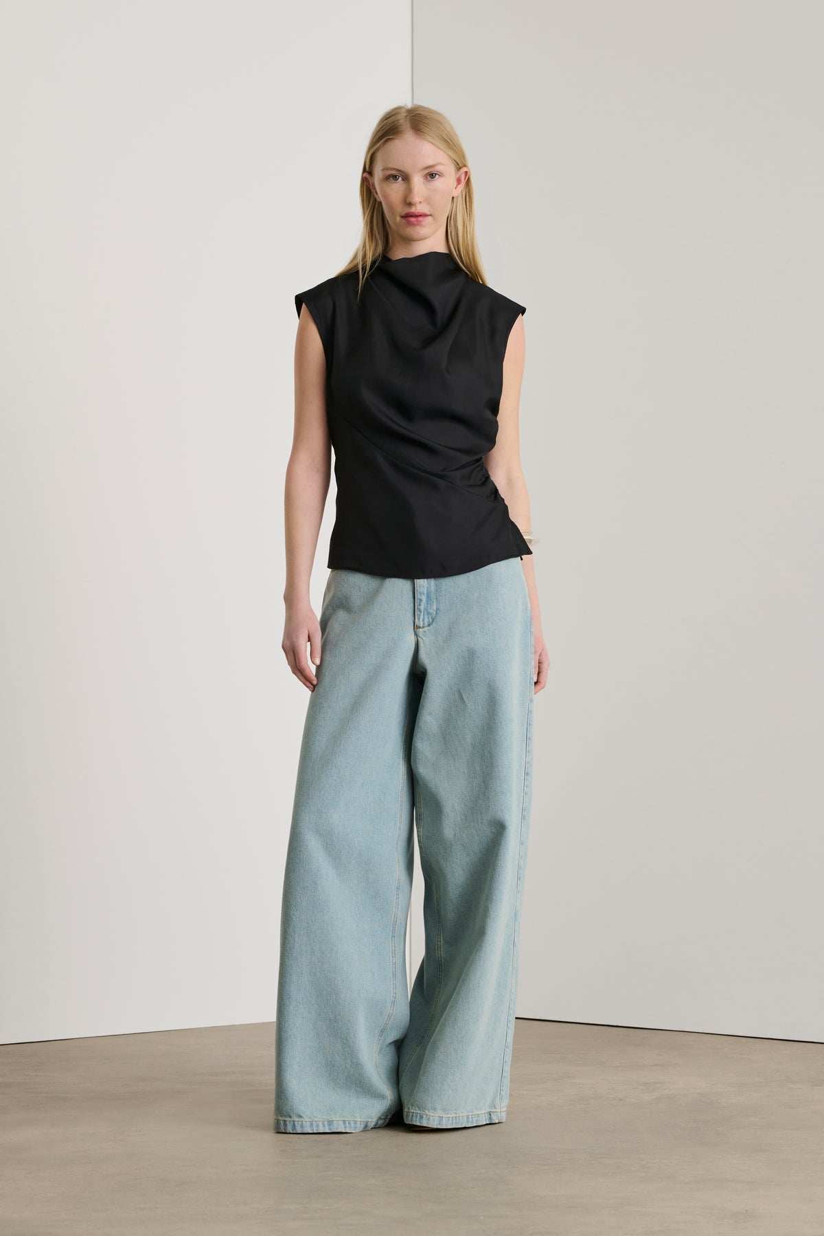 Blouse Eclat - Noir - Femme vue 1