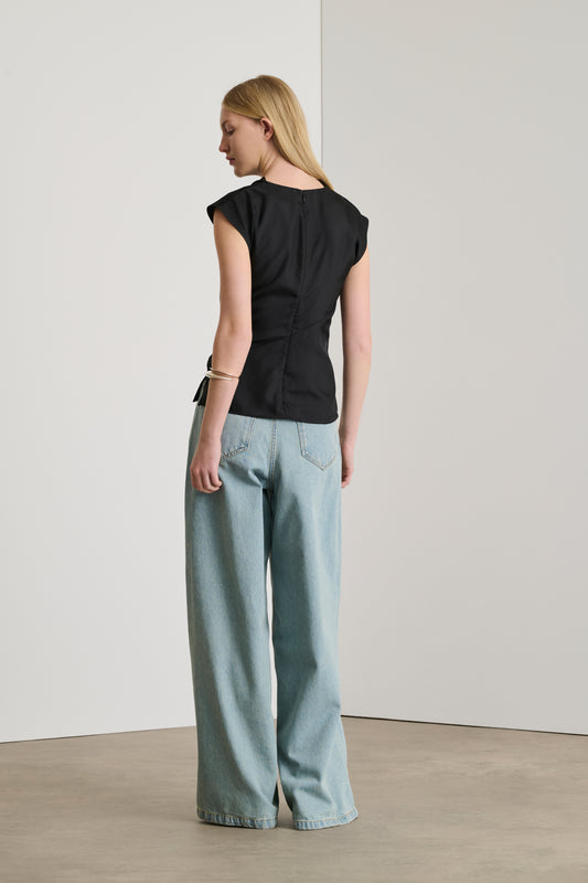 Blouse Eclat - Noir - Femme