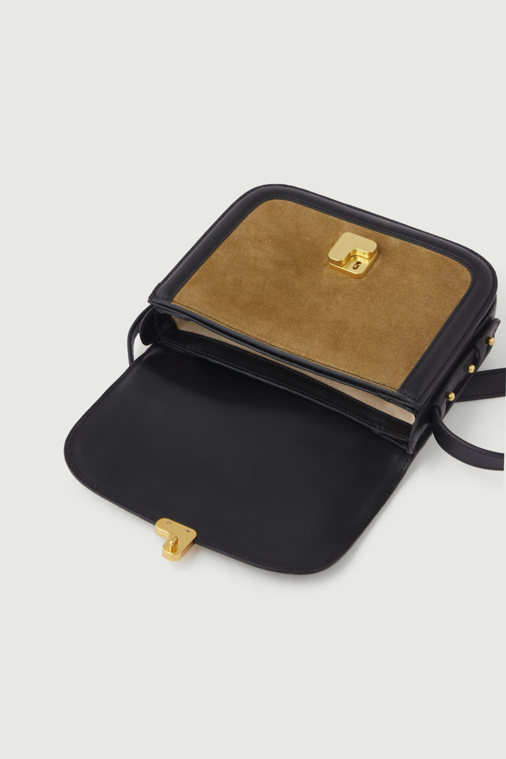 Bolso Bellissima Mini - Bronce/Negro - Cuero - Mujer vue 5