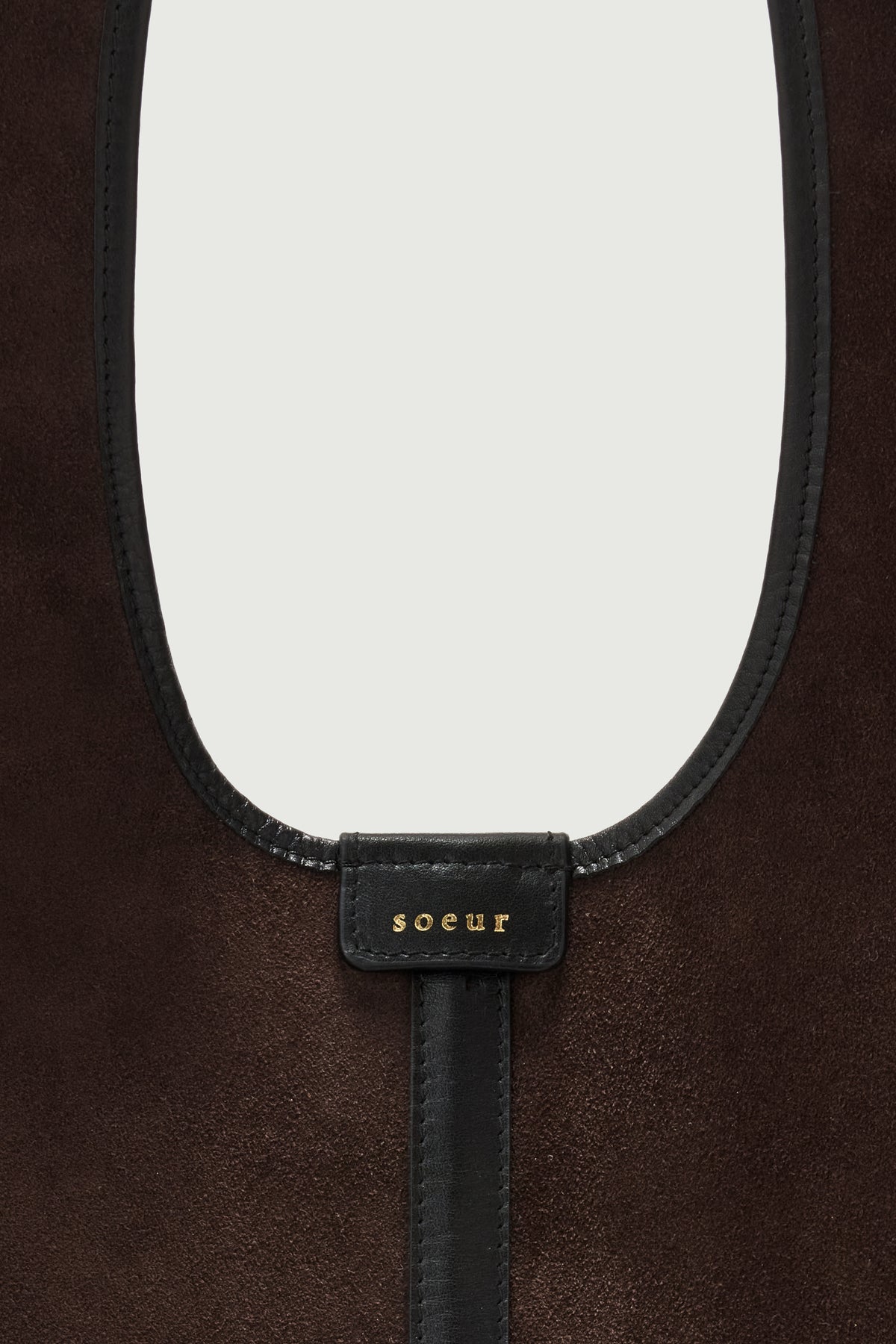 Cabas Douce - Marron Foncé - Cuir - Femme