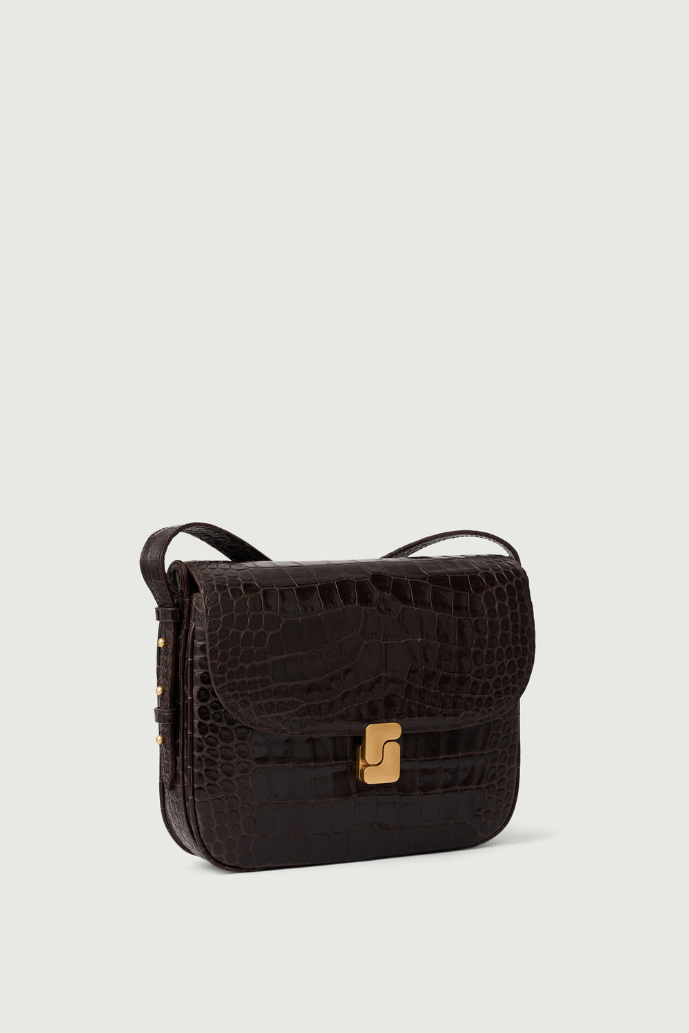 Sac Bellissima Maxi - Marron Foncé - Cuir - Femme vue 2