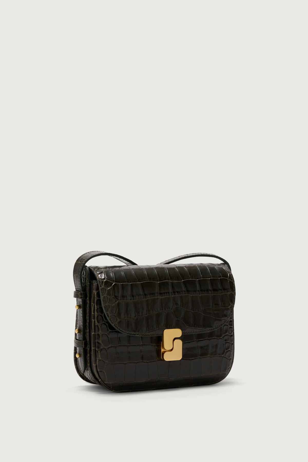 Sac Bellissima Mini - Vert Olive - Cuir - Femme vue 2