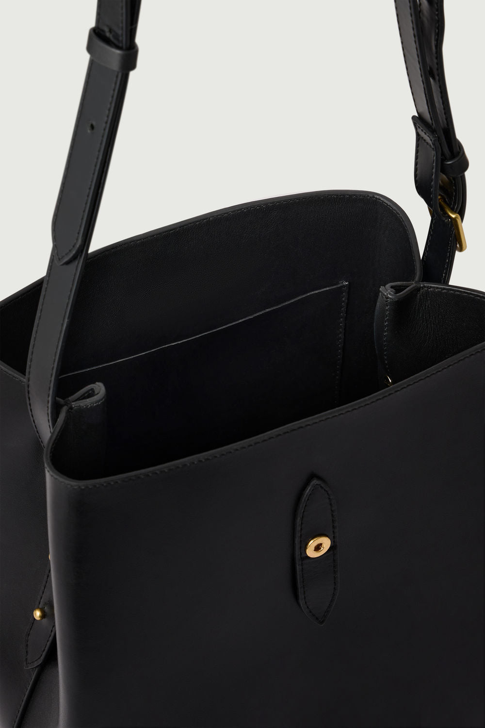 Sac Bello - Noir - Cuir - Femme vue 4