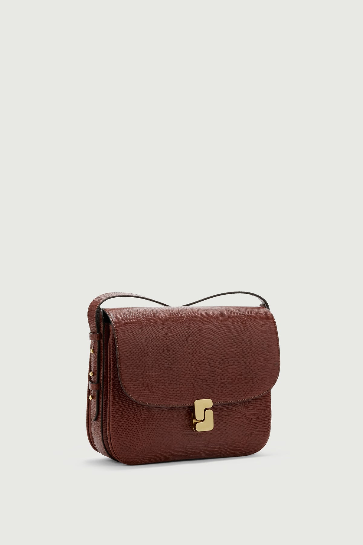 Sac Bellissima Maxi - Cognac - Cuir - Femme vue 4