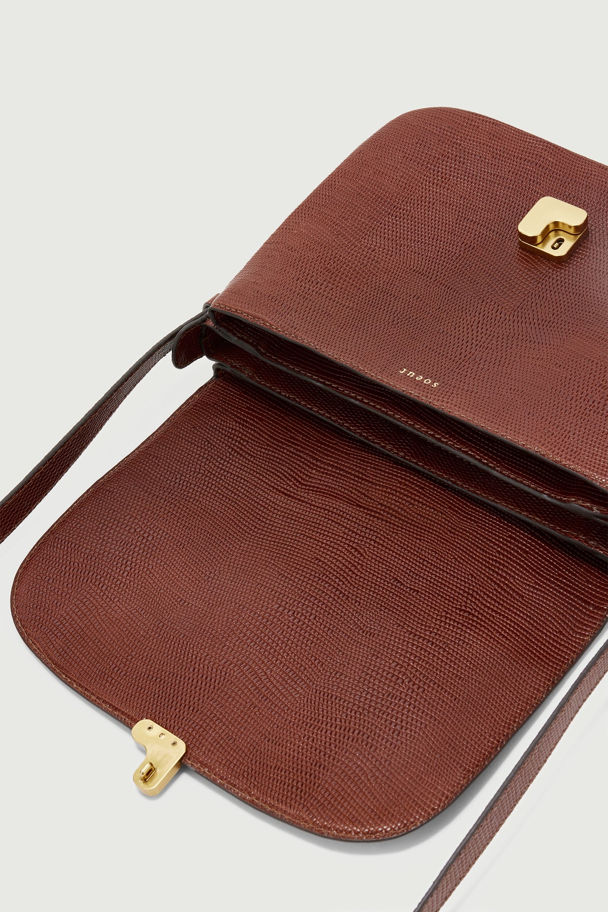Sac Bellissima Maxi - Cognac - Cuir - Femme vue 6