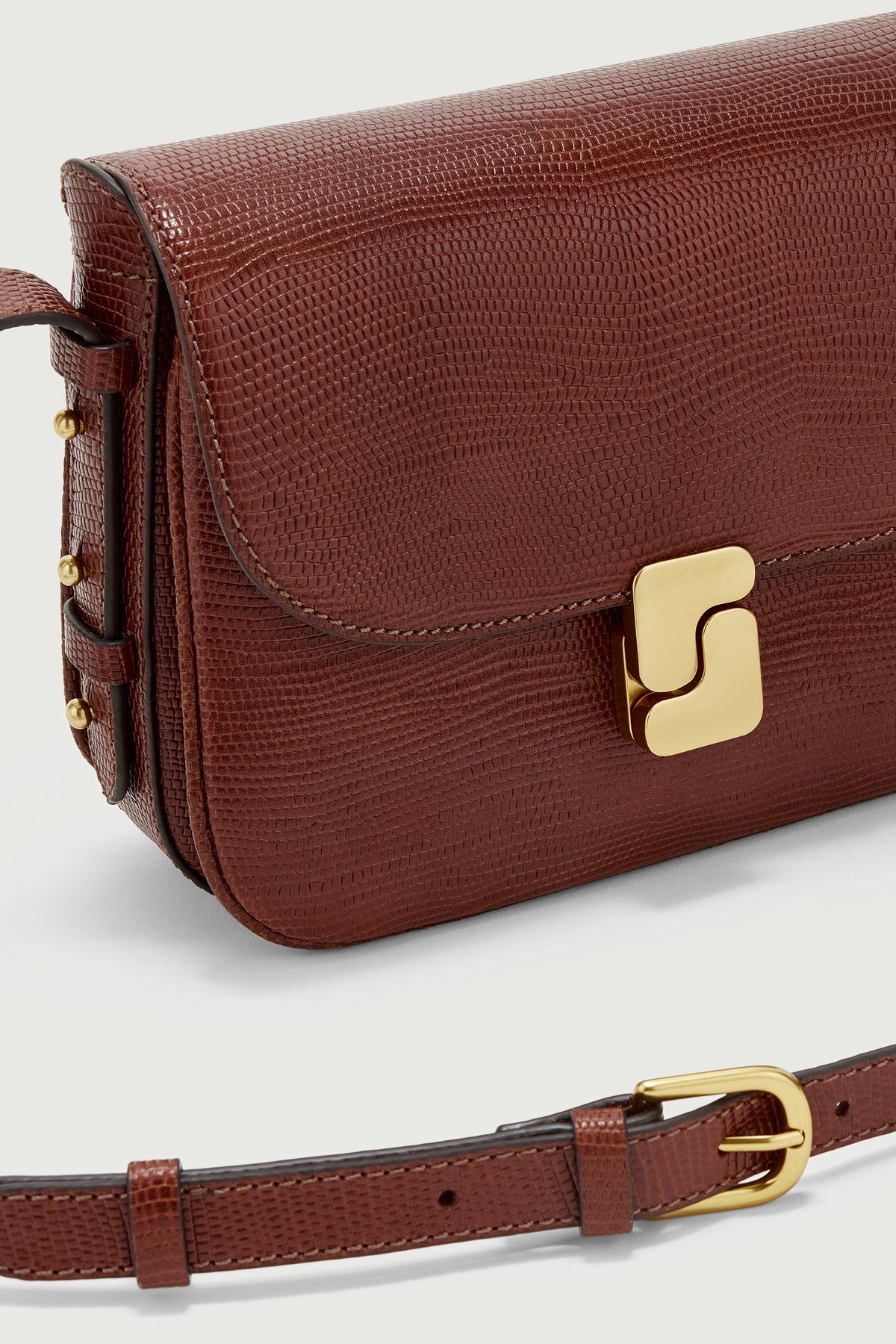 Sac Bellissima Mini - Cognac - Cuir - Femme vue 5